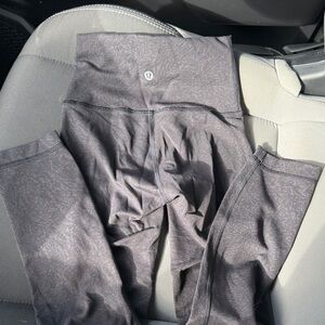 Lululemon Gray pattern Leggings